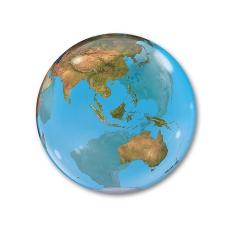 Баблс планета земля 22" Qualatex USA