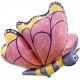 Шар (30''/76 см) Фигура, 3D Бабочка, Розовый, 1 шт. Falali,  КИТАЙ