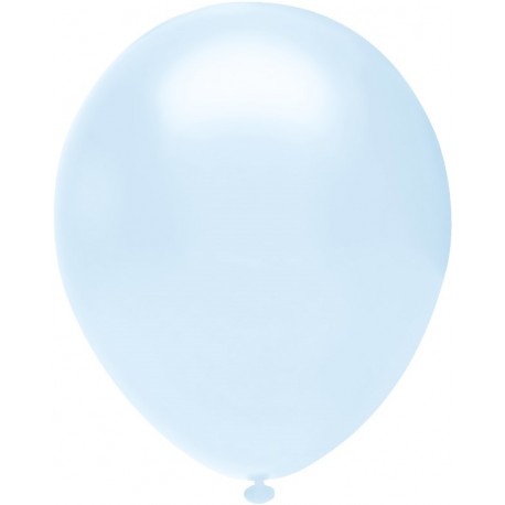 Орбиталь Шар (5''/13 см) Макарцнс, нежно-голубой (829) пастель, 100 шт.