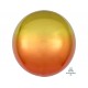А 3D СФЕРА Б/РИС 16" Омбре Желто-оранжевый Anagram (США)