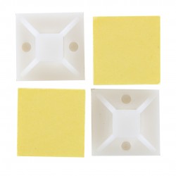 Монтажная база (крепеж самоклеющийся), 18 х 18 мм, 1 шт Китай