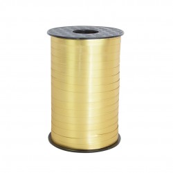 Лента полипропиленовая (0,5 см х 250 м) Золото, Матовый металл 1 шт. Россия