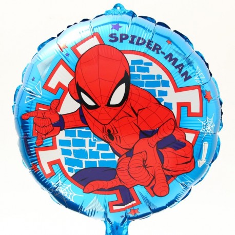 Шар фольгированный круг "Spider-man", Человек-паук   7875 Россия
