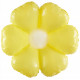 Шар (30''/76 см) Цветок, Ромашка, Светло-желтый, 1 шт. Falali,  КИТАЙ