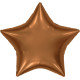 Шар (36''/91 см) Звезда, Терракота 1 шт. Россия