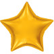 Шар (36''/91 см) Звезда, Янтарь 1 шт. Россия