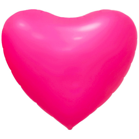 Шар (68''/173 см) Сердце Малиновый. Сатин , 1 шт. спб Falali,  КИТАЙ