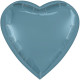 Шар (36''/91 см) Сердце Утренний туман бохо, 1 шт.в уп. Россия