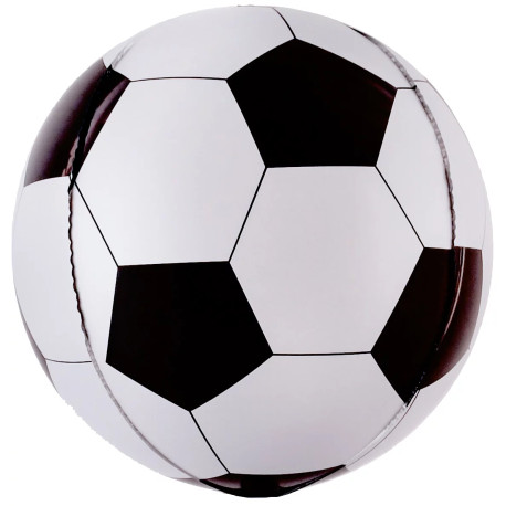 Шар 3D (21''/53 см) Сфера, Футбольный мяч, 1 шт. Falali,  КИТАЙ