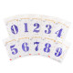 Шар (40''/102 см) Цифра, 9, Сиреневый, Матовый, 1 шт. в уп.