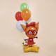 Шар 3D (40''/102 см) Фигура на подставке, Три Кота, Карамелька, 1 шт. в уп. Россия