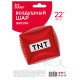 Шар 3D (22''/56 см) Куб, Пиксели, TNT, Красный, 1 шт. в уп. Китай