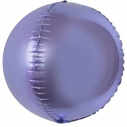 Шар (24''/61 см) Сфера 3D, Сиреневый, 1 шт. 180013 Falali, КИТАЙ