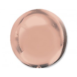 А 3D СФЕРА Б/РИС 16" Металлик Rose Gold