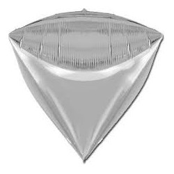 3D АЛМАЗ Б/РИС 17" Металлик Silver 1209-0032 Anagram, США