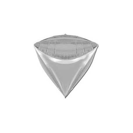 3D АЛМАЗ Б/РИС 17" Металлик Silver 1209-0032 Anagram, США