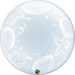 Deco Bubble Stars 24''/61cm, Qualatex 16661,