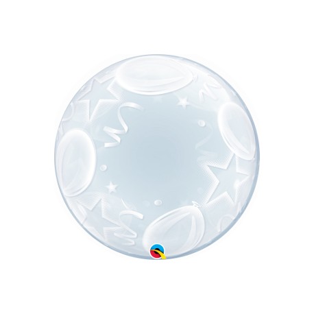 Deco Bubble Stars 24''/61cm, Qualatex 16661,