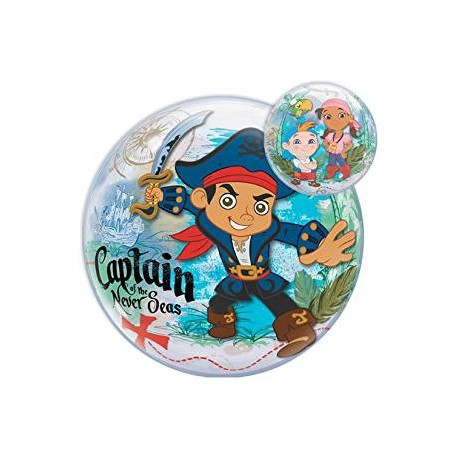 3D объемные шары Bubbles, ORBZ Пират Джек 12597 Qualatex USA