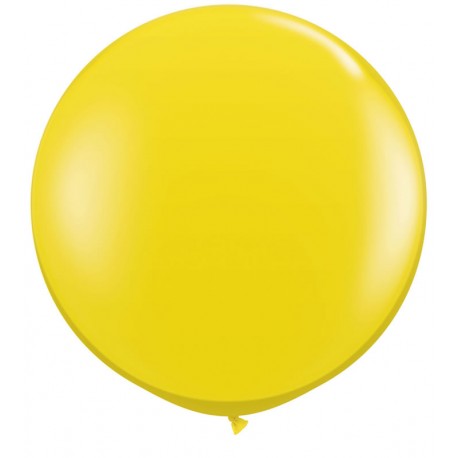 3D объемные шары Bubbles, ORBZ Bubbles 15" Желтый 4 шт в упаковке 21335 Qualatex USA