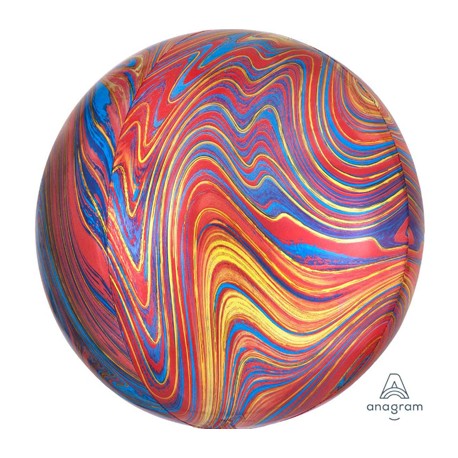 А 3D СФЕРА Б/РИС 16" Мрамор Colorful Anagram (США)