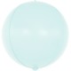 Шар (10''/25 см) Сфера 3D, Макарунс, светло голубой, 1 шт. Китай без скидки