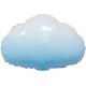 Шар (20''/51 см) Фигура, Облако, Голубой, 1 шт. Falali,  КИТАЙ