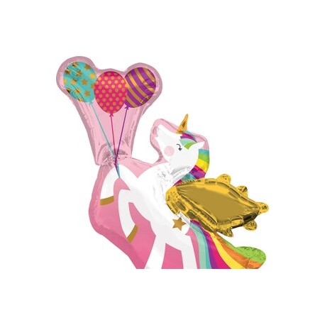 А ФИГУРА единорог с шариками Anagram (США)