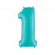 Г ЦИФРА 1 40" Пастель Blue Grabo, Италия