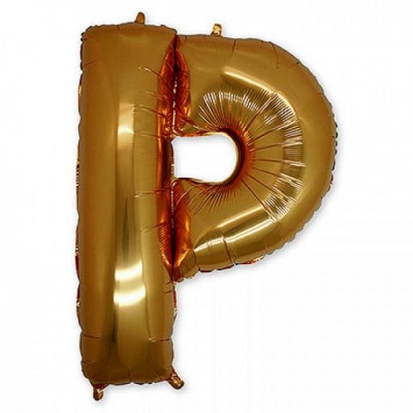 Г Буква Р 40" Gold Grabo, Италия