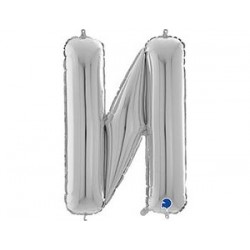 Г Буква И 40" Silver Grabo, Италия